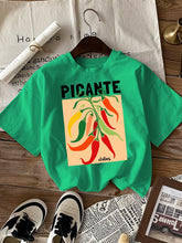 Load image into Gallery viewer, Picante Chillies Streetwear Cotton Tee

