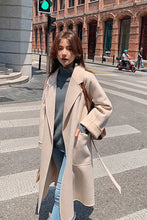 Load image into Gallery viewer, Double Faced Wool Korean Coat
