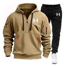 Load image into Gallery viewer, Zippered Multi Pocket Tracksuit
