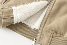 Load image into Gallery viewer, Reversible Fleece Streetwear Winter Jacket
