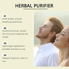Load image into Gallery viewer, Herbal Diffuser with Mullein/Thyme/Mints Guarana/Green Tea Natural Energy Boost Clear Breathing Support for All Ages
