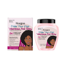 Load image into Gallery viewer, Leave-In Conditioner Cream For Curl Dry Hair Smoothing Deep Repair Damaged Shiny Nourishing Anti-Frizz Hair Care Conditioner

