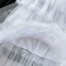Load image into Gallery viewer, Women Skirts Cake-Style Skirt Spring Summer Fashion Lace Skirts Ladies High-Waisted Slimming Long Lace Skirt Elegant Tulle Skirt
