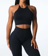 Load image into Gallery viewer, Embrace Seamless Sports Bra Women Backless Gym Bra Tops Padded Yoga Bras Push Up Running Sports Bras Workout Bralette Sportswear
