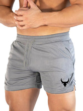 Load image into Gallery viewer, Men's Geometric Pattern Basketball Shorts with Mid Waist Micro Elastic Quick Drying Breathable Sports Pants for Running  Fitness
