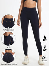 Load image into Gallery viewer, Hearuisavy Summer Super Soft Fabrics High Waist Leggings Gym Yoga Pants Running Workout Tights Push Up Sports Leggings Women
