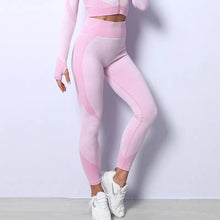 Load image into Gallery viewer, High-Waisted Leggings for Women, Perfect for Yoga and Fitness, Seamless and Peach-Bum Design
