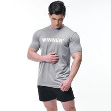 Load image into Gallery viewer, Men Muscle Shirt Slim Fit Bodybuilding Tshirt Men Workout Fitness Shirts Top Tees

