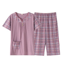 Load image into Gallery viewer, Cotton Cartoon Summer Pajama Set
