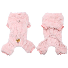 Load image into Gallery viewer, Pet Dog Clothes Cozy Soft Fleece Puppy Cat Jumpsuit For Small Medium Dogs Cats Winter Warm Clothes With Elasicity Yorkshire Pug
