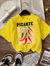 Load image into Gallery viewer, Picante Chillies Streetwear Cotton Tee

