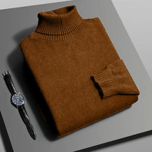 Load image into Gallery viewer, Slim Turtleneck Knit Pullover
