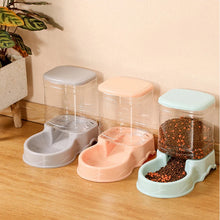 Load image into Gallery viewer, Automatic pet feeder Cat Drinking bowl Cat bowl Large capacity Dog bowl 3.8L combination food storage bucket Pet supplies
