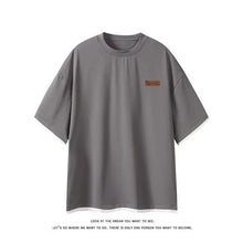 Load image into Gallery viewer, Men's Trendy 2-Piece Streetwear Co-ord Solid Color Short Sleeve T-Shirt And Drawstring Elastic Waist Shorts Set 5XL
