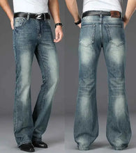 Load image into Gallery viewer, Flared Jeans Loose Men Jeans
