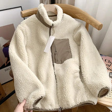 Load image into Gallery viewer, Warm Stand Collar Motorcycle Jacket
