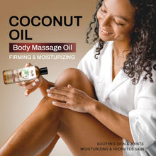 Load image into Gallery viewer, Coconut Oil Body Massage Essential Oil, Rich in Coconut Oil Extract Essence, Can Be Used for Body Massage, Long-Lasting Fragranc
