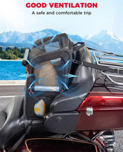 Load image into Gallery viewer, Motorcycle Pet Travel Bag Dog Cat Carrier Bag Portable 20lbs Folding Dog Carrier Backpack for Touring Street Glide Road King Bag
