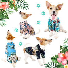 Load image into Gallery viewer, Hawaiian Print Breathable Dog Shirt
