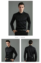 Load image into Gallery viewer, Slim Social Business Shirt Men
