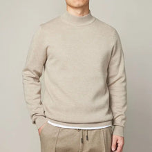 Load image into Gallery viewer, Mock Neck Slim Knit Sweater
