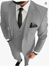 Load image into Gallery viewer, Notch Lapel Three-Piece Suit
