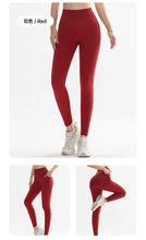 Load image into Gallery viewer, Yoga Leggings for Fitness Legging Sport Side Pocket Pants Female Soft High Waist Leggins Push Up Gym Tights Women
