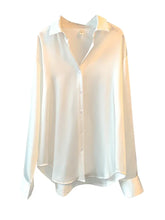 Load image into Gallery viewer, Elegant Satin Polo Office Blouse
