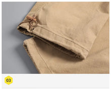 Load image into Gallery viewer, Loose Cotton Tactical Cargo Pants
