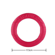 Load image into Gallery viewer, 1pc Orange Dog Toys Pet Flying Disk Training Ring Puller EVA Interactive Training Ring Puller Resistant for Dogs
