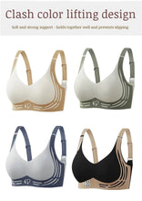 Load image into Gallery viewer, Women's Sports Bra AntiSagging Adjustable Small Breasts Love Heart Color Collision  Seamless High Elasticity Lift Shapewear

