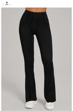 Load image into Gallery viewer, Gym Workout Women's Wide-Leg Tight-Fitting Hip-Lifting Yoga Flared Pants Dance High-Waist Flared Casual Outdoors Sports Trousers

