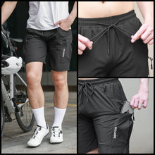 Load image into Gallery viewer, WOSAWE MTB Shorts Summer Men Cycling Shorts 2 in 1 Mountain Bike Padded Shorts Double Layer Downhill Bike Quick Dry Short Pants
