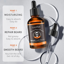 Load image into Gallery viewer, 2pcs Beard Care Oil For Men Natural Organic Beard Care Fast Shine Soften Beard Strengthens Mustaches Smooth Nourishing Beard Oil
