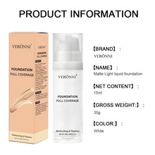 Load image into Gallery viewer, Professional White Face Foundation Matte Light White Blending Pure White Brightening Makeup For Cosplay Gothic Makeup Found
