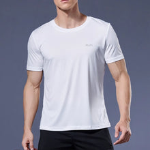 Load image into Gallery viewer, Men's Running T-Shirt Quick Dry Gym Sport Shirt Tops Short Sleeve Training Exercise Workout Shirts Summer Tops Tee Men Rashguard
