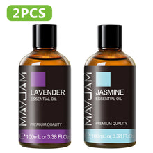 Load image into Gallery viewer, 100ML Pure Plant Essential Oil Mint Bergamot Patchouli Citronella Lemongrass Chamomile Cedarwood For Reed Diffuser Humidifier
