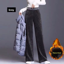 Load image into Gallery viewer, Corduroy Wide Leg Casual Pants
