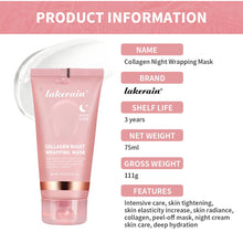 Load image into Gallery viewer, Skincare Koreans Originales Deep Collagen Mask Peel Off Mask Facial mask soluble collagen hydration tightening Night cream skin
