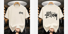 Load image into Gallery viewer, 2026 Summer New Women's T-shirts Luxury Printed Top Pattern Short Sleeve Hip Hop T-shirt Men's Clothing Women's Alphabet T Shirt

