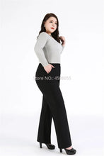 Load image into Gallery viewer, Elegant High Waisted Wide Leg Trousers
