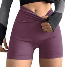 Load image into Gallery viewer, New Women Sports Shorts Summer Running Sexy Leggings High Waist Short Pants Fitness Jogging Clothing Black Safety Shorts
