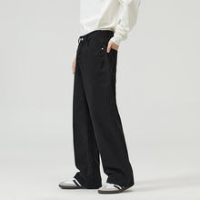 Load image into Gallery viewer, 100％ Cotton Men's Baggy Straight Jeans Comfortable Soft Casual Pants Fashion Korean White Brown Denim Trousers Male Clothing
