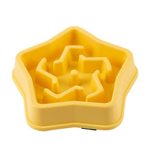 Load image into Gallery viewer, Pet Cat Dog Slow Food Bowl Fat Help Healthy Round Anti-choking Thickened And Non-slip Multiple Colors Shapes
