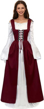 Load image into Gallery viewer, Medieval Renaissance Goddess Costume Dress
