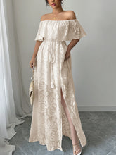 Load image into Gallery viewer, Boho Chic White Maxi Dress
