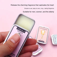 Load image into Gallery viewer, Woman Body Pheromone Perfume Solid Balm Long Lasting Fragranc Light Fragranc Portable Solid Perfume Balm

