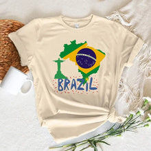 Load image into Gallery viewer, Women T-shirts Brazil T-shirts Women Y2K Graphic Funny Tee Female Harajuku Clothes
