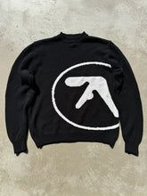 Load image into Gallery viewer, Men's Sweater Aphex Twin Knit Winter Oversized Vintage Long Sleeve Tops Jumper Pullover Y2k Streetwear Graphic Fashion Clothing
