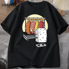 Load image into Gallery viewer, Unisex Graphic Sushi Print Tee
